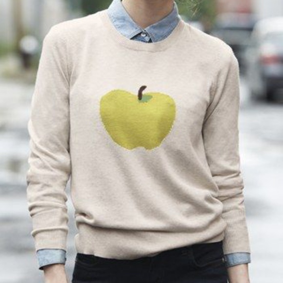 Halogen Green Apple Sweater 
